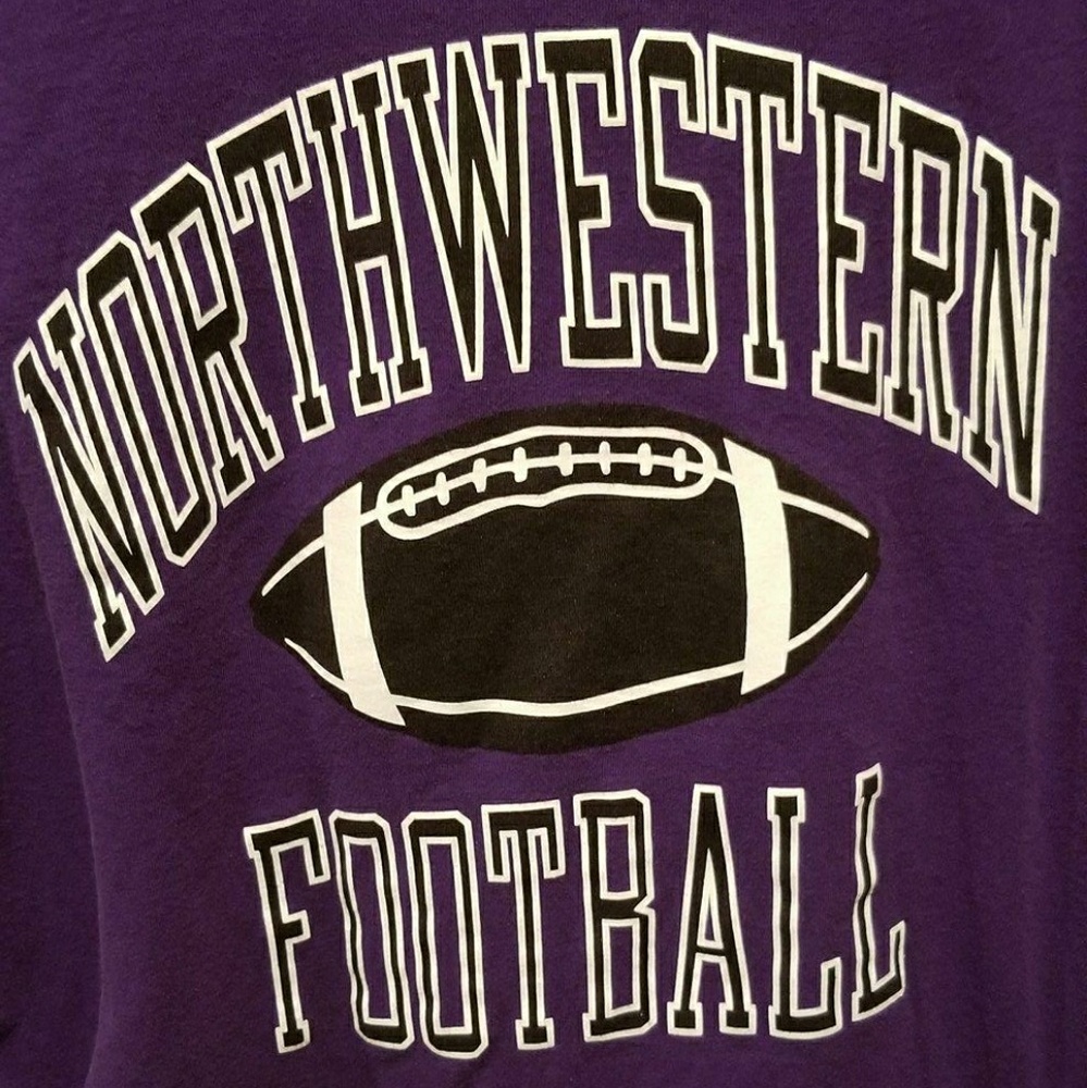 Vintage Northwestern University Football Shirt